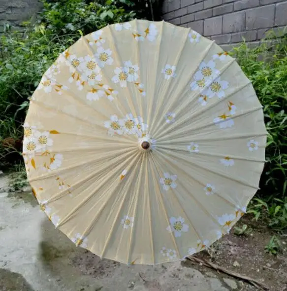 Китайский масляный бумажный зонтик, дождевой бумажный японский зонтик для женщин, синий красный зонтик, Мужская корпорация для подарков, дисплея, домашнего декора