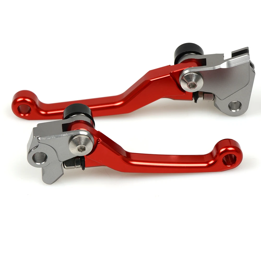 Красные Рычажные сцепления с ЧПУ для Honda CRF250R CRF450R CRF 250R 450R 2007 2008 2009 2010 2011 2012 2013 2014 2015