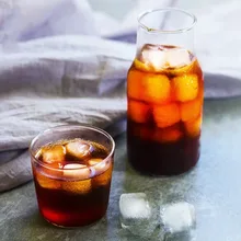 2 упаковки в японском стиле, один горшок, стеклянный кофейник, набор ins wind, горшок, стакан, чашка для сока, чашка для лимонада, Женский жар