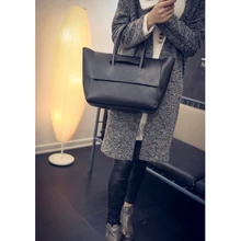 New Vintage Trapeze Women Bags women’s Handbag High Quality Pu Leather Fashion Big Sling Bag Tote Black Bag Sac A Main Christmas