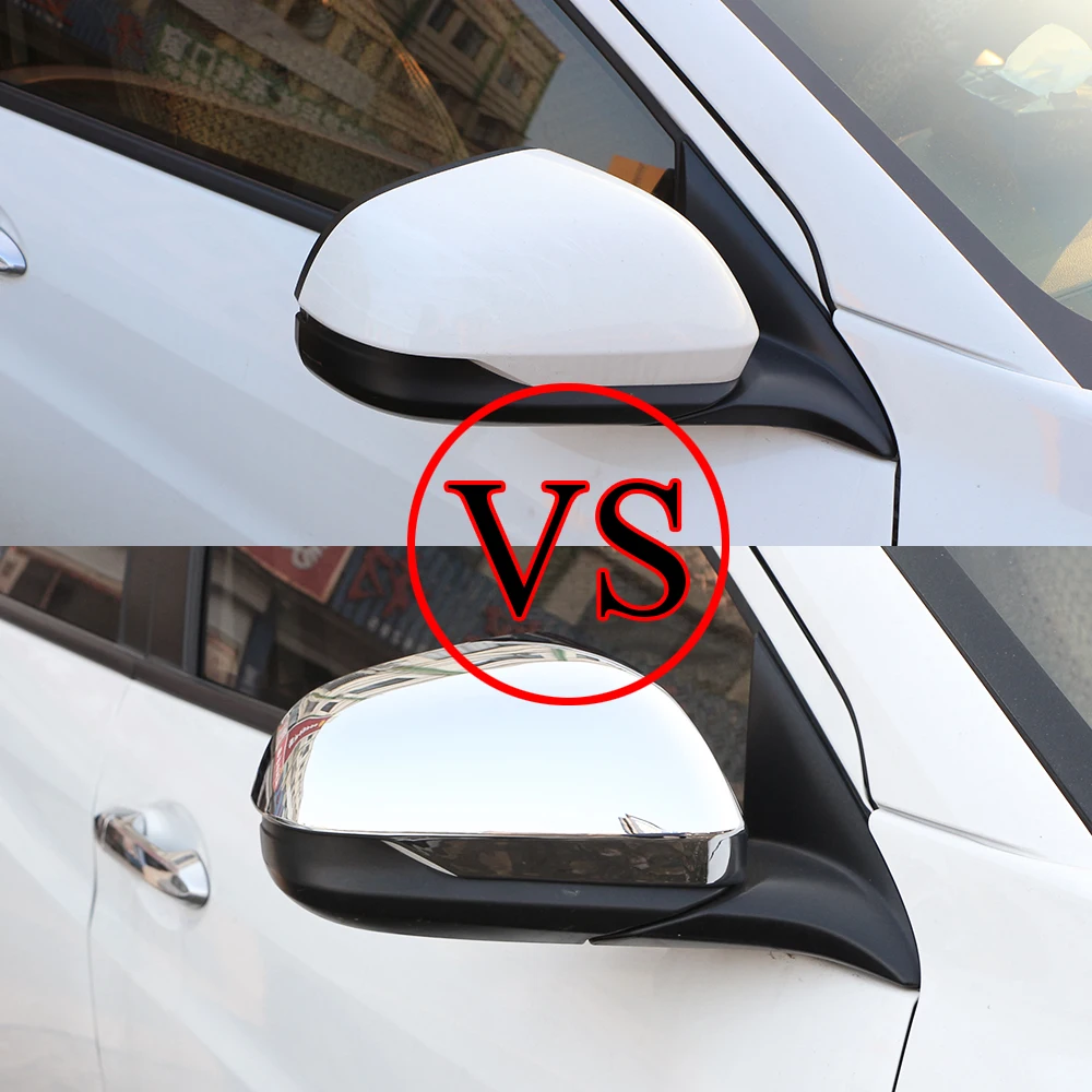 

1 Pair Car Rearview Side Mirror Cover Sticker for Honda HRV HR-V Vezel 2015-2018 2019 Accessories