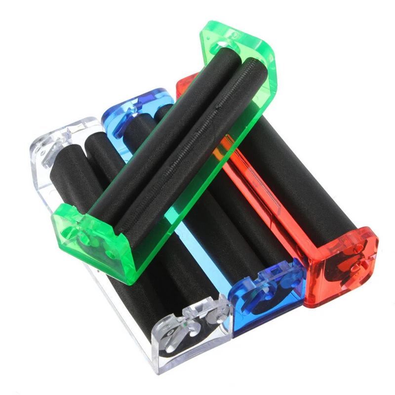 

70mm Easy Use Manual Tobacco Roller Hand Cigarette Maker Rolling Machine Tool Men Neccessities Father Gifts Acrylic Material
