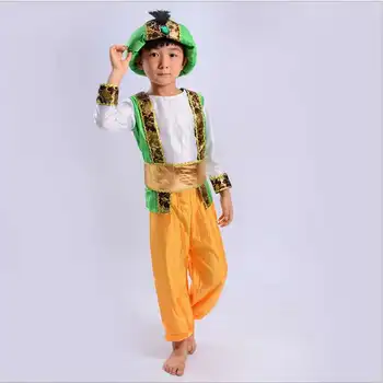 

Halloween Children Performance Clothing Strength India Kindergarten Boys Dance Costume