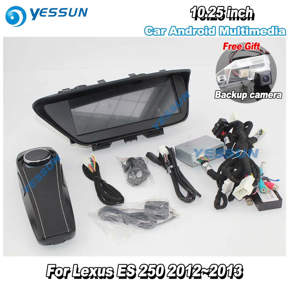 Flash Deal YESSUN 10.25" For Lexus ES 250 ES250 2012~2013 Car Android Carplay GPS Navi maps Navigation Player Radio Stereo WiFi no DVD 1
