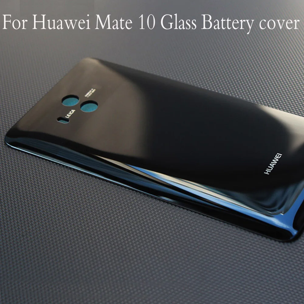 Корпус для Huawei mate 10 стеклянная крышка аккумулятора задняя смартфона запасная