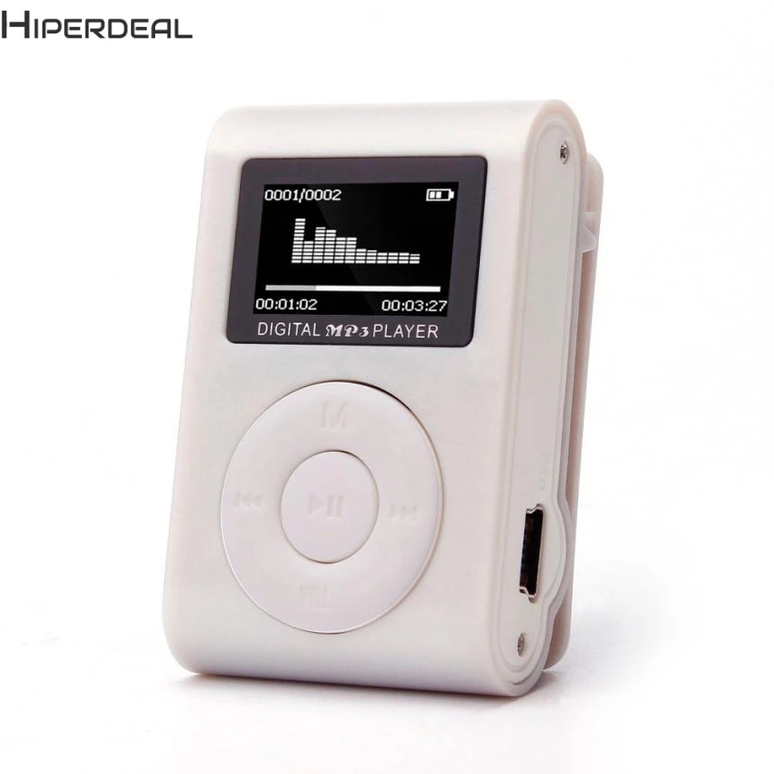 Hiperdeal музыкальный плеер мини USB Клип MP3 плеер ЖК-экран Поддержка 32 Гб 5 цветов Micro SD TF карта Mp3 плееры 17Dec13 Прямая поставка