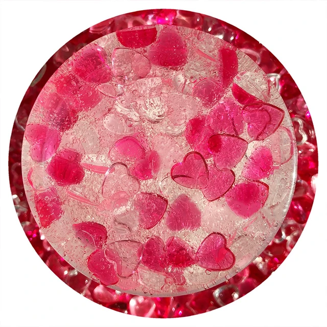 Boxi Slime kit Additives Charms Heart Fishbowl Beads Supplies Sprinkles Filler DIY Accessories For Fluffy Cloud Crunchy Slime 6