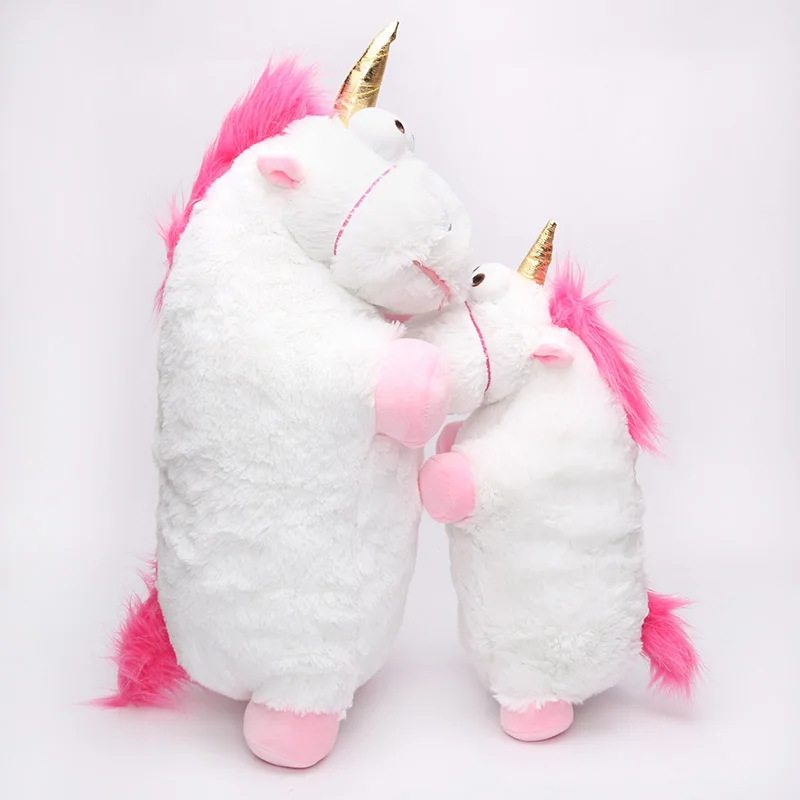 

56cm 40cm 18cm 15cm Fluffy Unicorn Plush Toy Soft Stuffed Animal Unicorn Plush Dolls Juguetes de Peluches Bebe