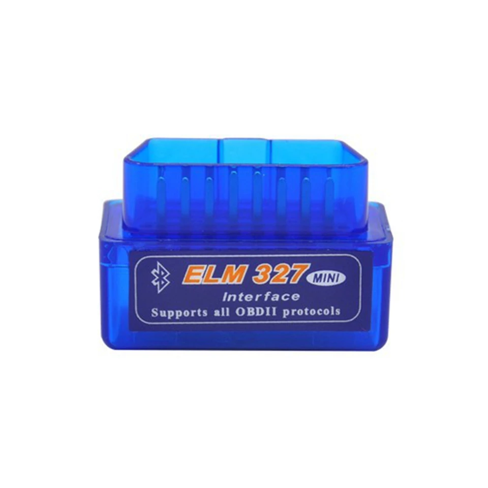 

60pcs Super MINI Blue Bluetooth V2.1 OBD OBDii Code Reader ELM 327 Works Android Torque/Symbian Auto Car Diagnostic Scanner
