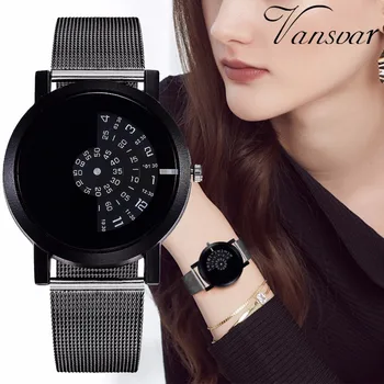 

Hot Sale Unisex Creative Design Wristwatches Fashion Camera Concept Brief Simple Special Digital Discs Hands Quartz Watches