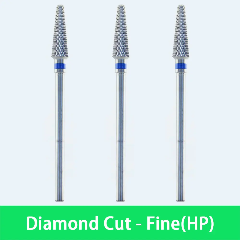 New 3pcs/set Diamond Cut Standard Dental Lab Carbide Bur High Quality 2