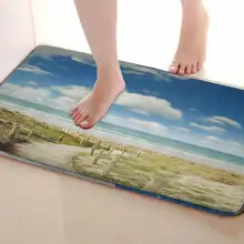 Приморский Стиль Коврик для ванной комнаты, смешной Противоскользящий коврик для ванной, занавески для душа s аксессуары, соответствующие вашей душевой занавеске