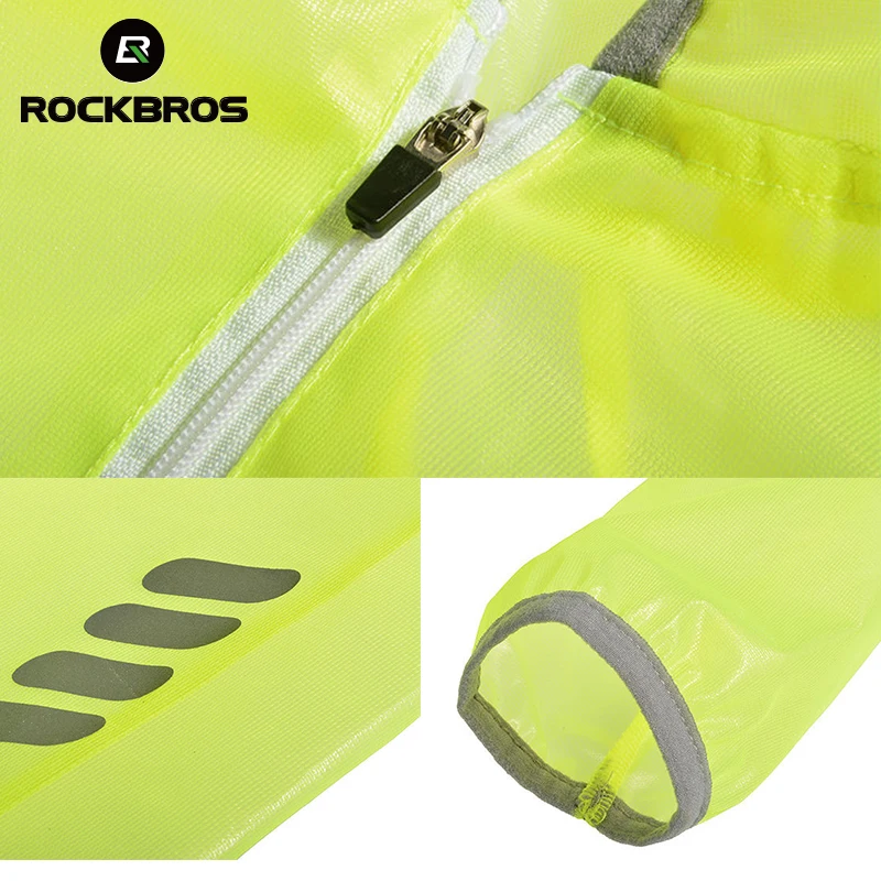 ROCKBROS Cycling Windcoat Mountain Bicycle Bike Riding Raincoat Pants Breathable Compressed Windshield Waterproof Wind Coat Suit ROCKBROS Cycling Windcoat Mountain Bicycle Bike Riding Raincoat Pants Breathable Compressed Windshield Waterproof Wind Coat Suit