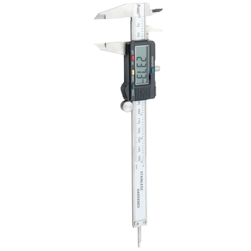 Цифровой штангенциркуль из нержавеющей стали 150 мм/6 дюймов|digital caliper|caliper stainless
