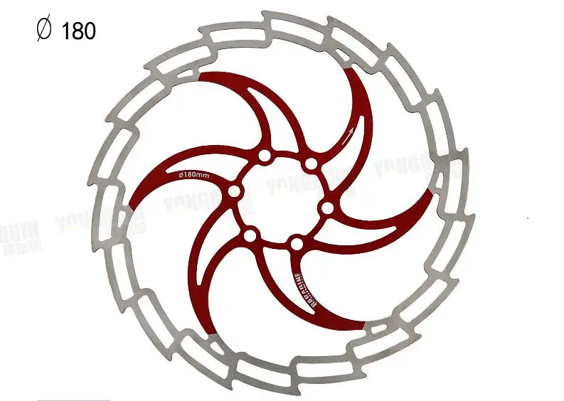 BARADINE BD-05D Mountain Bicycle Disc Brake Parts 160MM / 180MM Bicycle Disc Brake Pads Accessories