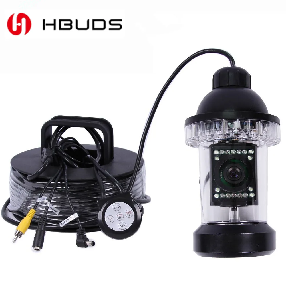 

Underwater Fish Camera Sony CCD1000tvl Hd Underwater Video Camera 100mCable Fish Finder 360 Degree View Fish finder video camera