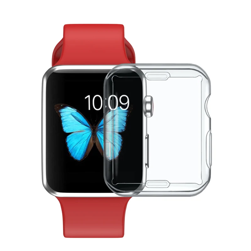 ALLOYSEED защитный чехол для Apple Watch 4 3 2 42 мм 44 38 40 защитная рамка iWatch Series