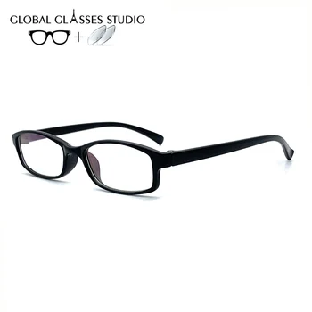 

Men Women Small Face Acetate Glasses Frame Eyewear Eyeglasses Reading Myopia Prescription Lens 1.56 Index M002