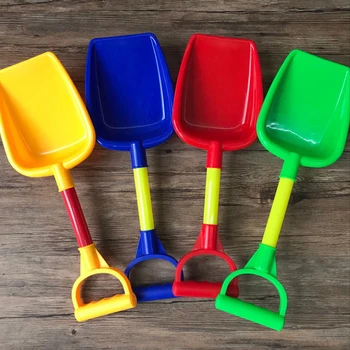 

MrY Kids Beach Toy Sand Shovel Spade Short Handle Landscape Cultivator Gardening Tool Colors Random Children Plastic Shovel