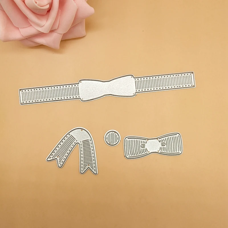 

Bow tie Bowknot Metal Cutting Dies Stencils For Card Making Decorative Embossing Suit Paper Cards Stamp DIY