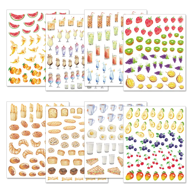 

Lovedoki Cute Fruit Sticker For Dokibook Notebook Decoration Handmade Stickers Planner Accessories Student School Supplies