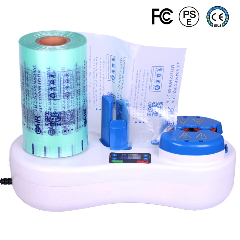 

Best sales Air Cushion Machine EA150B High Quality Mini Air Bubble Pillow Maker Wrap Film Air Filler Bags Machine
