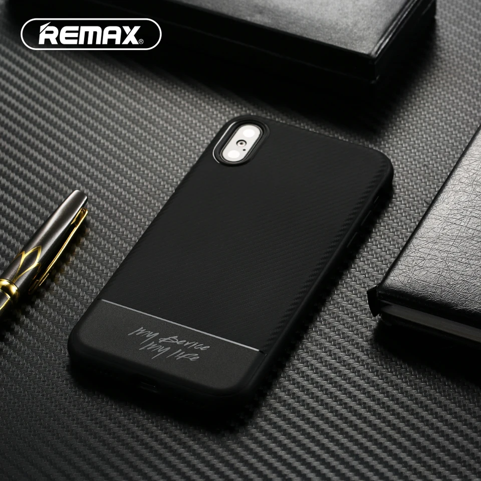 REMAX Soft TPU Business Phone Case For iPhone X Absolute Protection