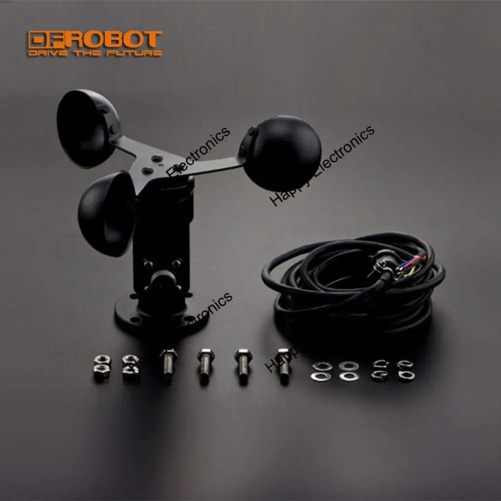 

DFRobot Anemometer wind speed Sensor Kit JL-FS2, Output 0~5V DC range 0~30m/s compatible with arduino for weather acquisition