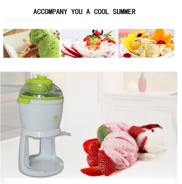 3.Free Shipping Automatic household ice cream machine Small ice cream maker Children ice cream machine Home ice cream machine