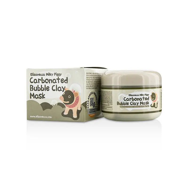 

ELIZAVECCA Milky Piggy Carbonated Bubble Clay Mask 100g Remove Blackhead Face Mask Acne Treatment Facial Mask Korean Cosmetics