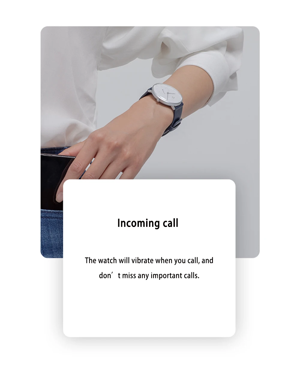 Xiaomi Mijia кварцевые часы IP67 Водонепроницаемый механические SmartWatch шагомер интеллектуальные напоминания, Bluetooth 4,0 для IOS и Android