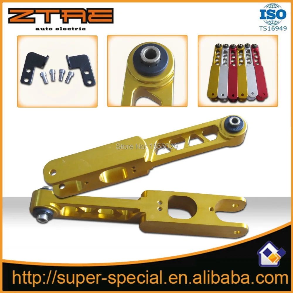 

Racing ALUMINIUM REAR LOWER CONTROL ARM FOR MITSUBISHI GALANT 1992-1998 GOLD
