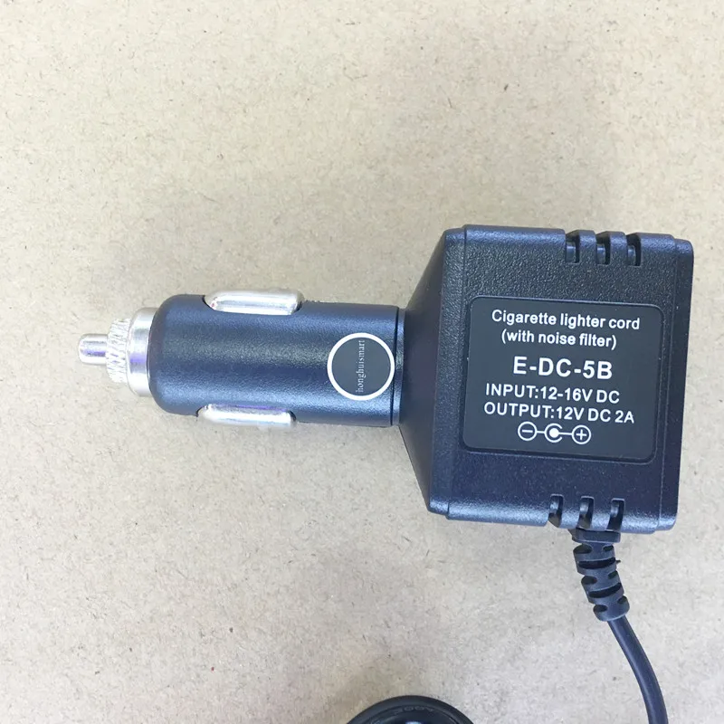 Honghuismart e-dc-5b фильтру автомобильное зарядное устройство Вход dc12-16v для Yaesu VX6R, vx7r, FT60, ft60r, VX177, VX170 и т. д. Портативная рация