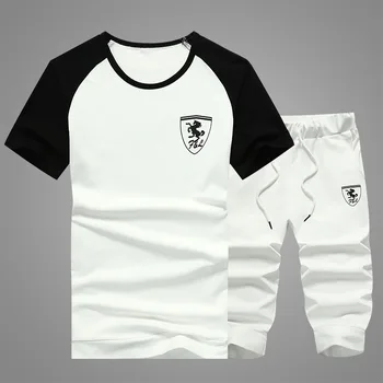 

New Leisure Suit for Summer Men's Short Sleeve T-shirt for Summer