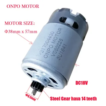 

GOOD 18V 14TEETH 317004430 DC MOTOR FOR METABO BS18 Electric drill POWER TOOL PARTS