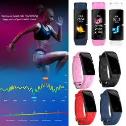Смарт-часы для фитнеса трекер сердечного ритма для женщин и мужчин для Android iOS