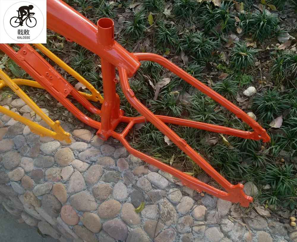 Excellent Kalosse aluminum alloy  120mm BB size Electric  bike  frame  26*17inch fat bicycle frame ,26*4.8 beach bike frame 23