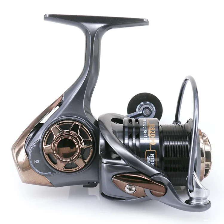Катушка рыболовная DEUKIO 5 + 1 шарикоподшипник передаточное число 3000: 1|fishing reel|fishing