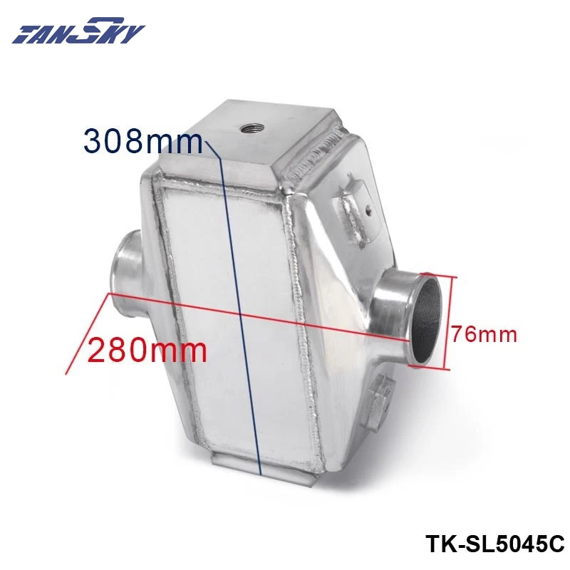 Интеркулер между воздухом и водой 12x11x4 5 дюйма A/W IC 3 in/out жидкий алюминий ввод/вывод