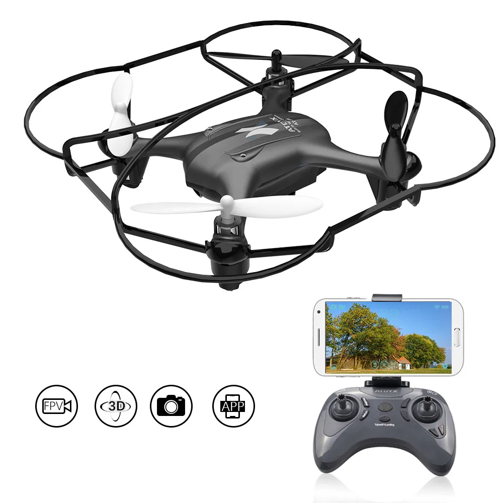 

Mini Camera Drone 2.4G Remote Control Quadcopter Helicopter Wifi FPV Headless Altitude Hold Micro RC Dron With Camera