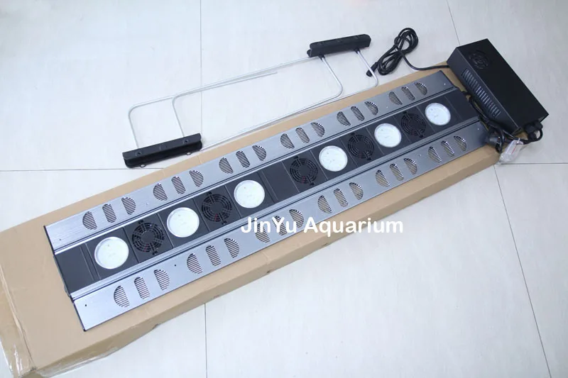 SPS LPS цветной светодиодный светильник для выращивания через приложение Bluetooth Коралловый аквариум для выращивания морских рифов рассвет закат белый синий аквариум для рыб - Цвет: 120cm to 150cm tank