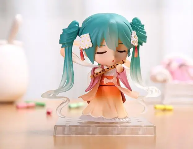 

3pcs/set Anime Hatsune Miku Mid-Autumn Cute Action Figure PVC Collection Model Doll Toy With Box 10cm