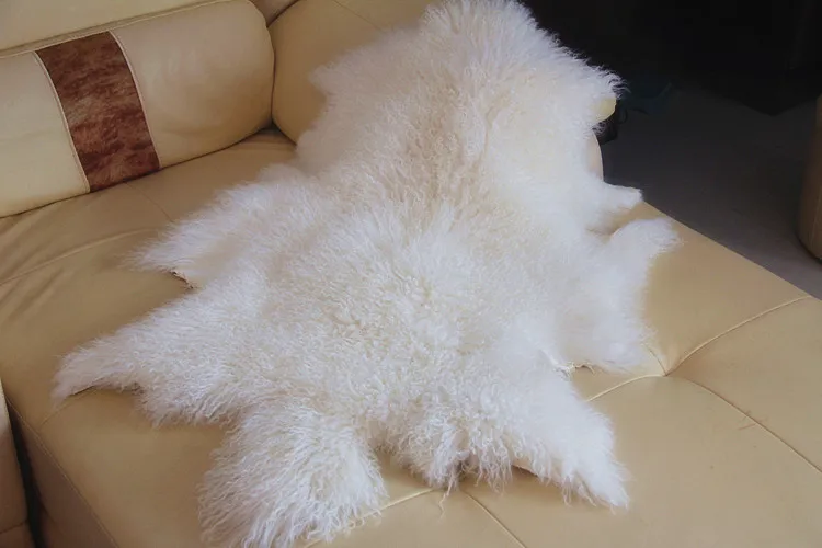 Белая монгольская овечья шкура/длинная шкура|fur skin|mongolian skinmongolian sheep fur |