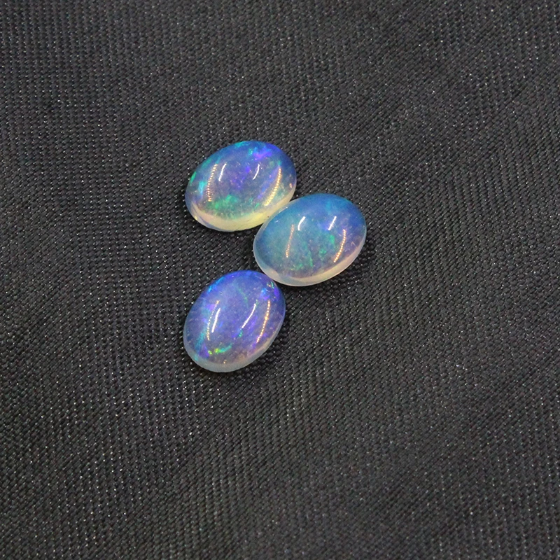 5mm*7mm Blue Brillance 100% Natural Opal Loose Gemstone Austrtalia Opal Gemstone loose gemstones