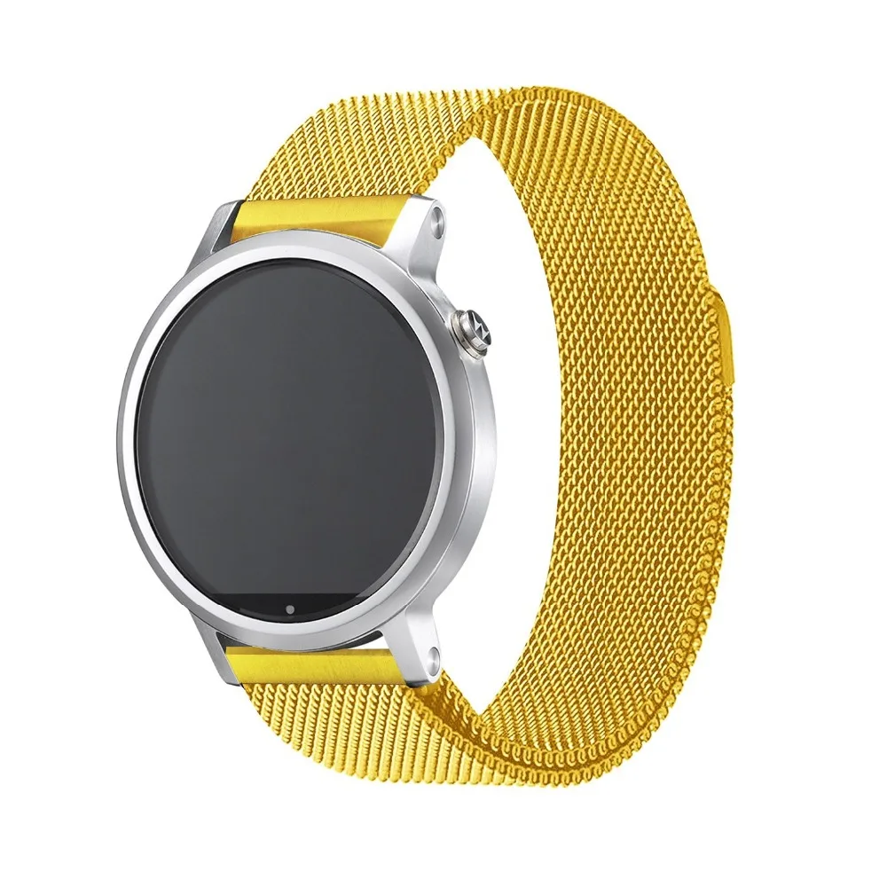 Milanese Loop Replacement Stainless Steel Watch Band Strap for Motorola Moto 360 2nd