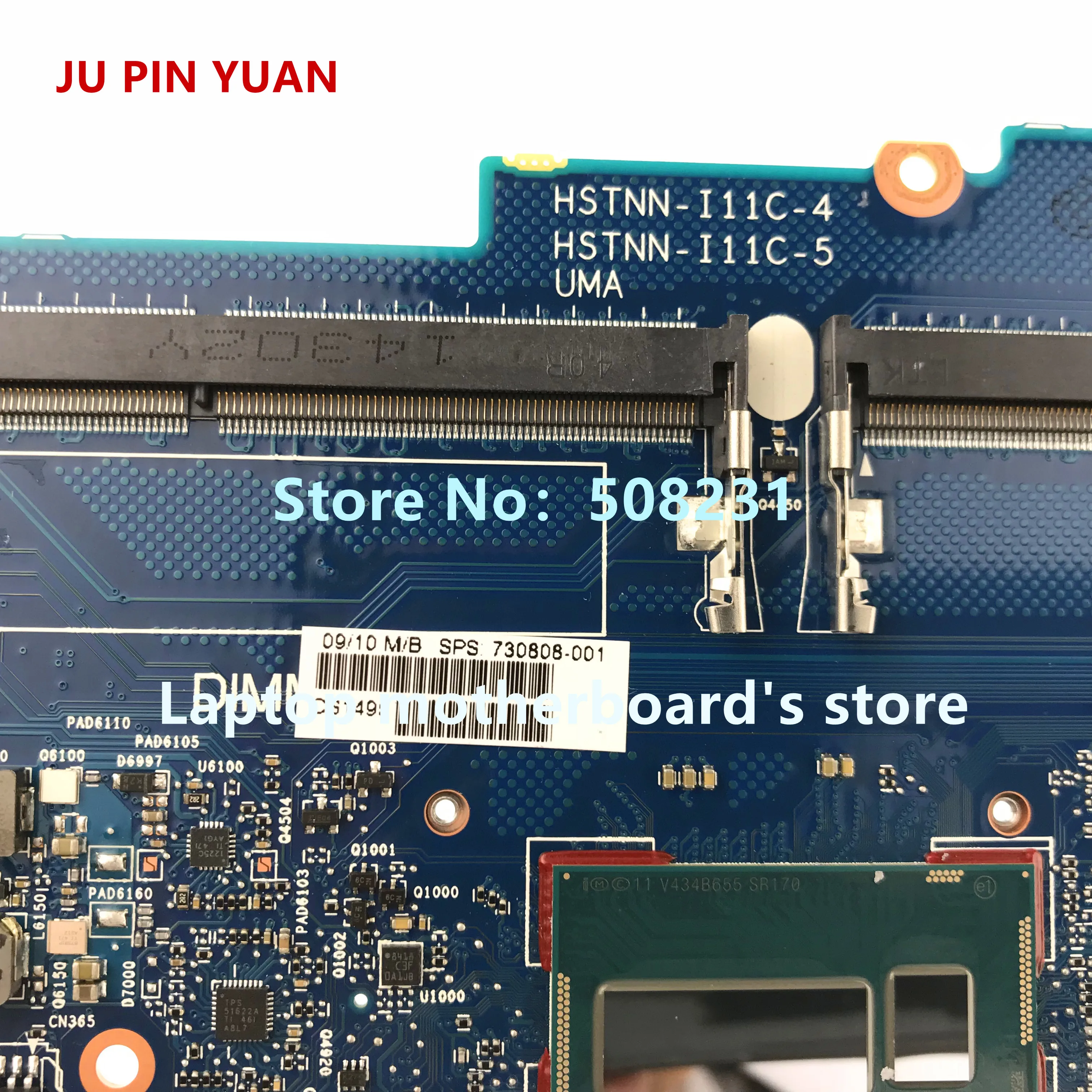 JU PIN юаней 930577-601 DCM40 LA-F031P материнская плата для hp ноутбука 14-BF 14-bf058TX Тетрадь PC 940 м X 2 ГБ i5-7200U полностью протестированы