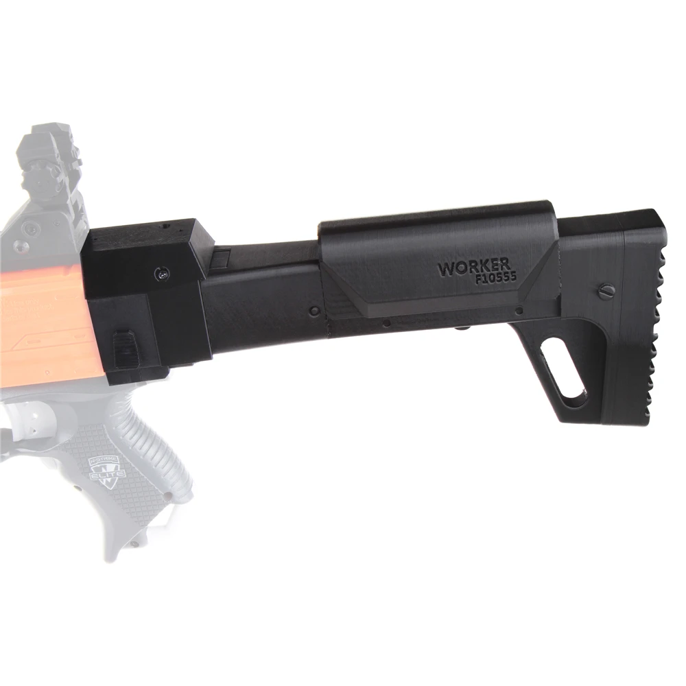 Рабочий Mod F10555 3D через плечо и с принтом на складе AK 12 складной версия B для Nerf N strike