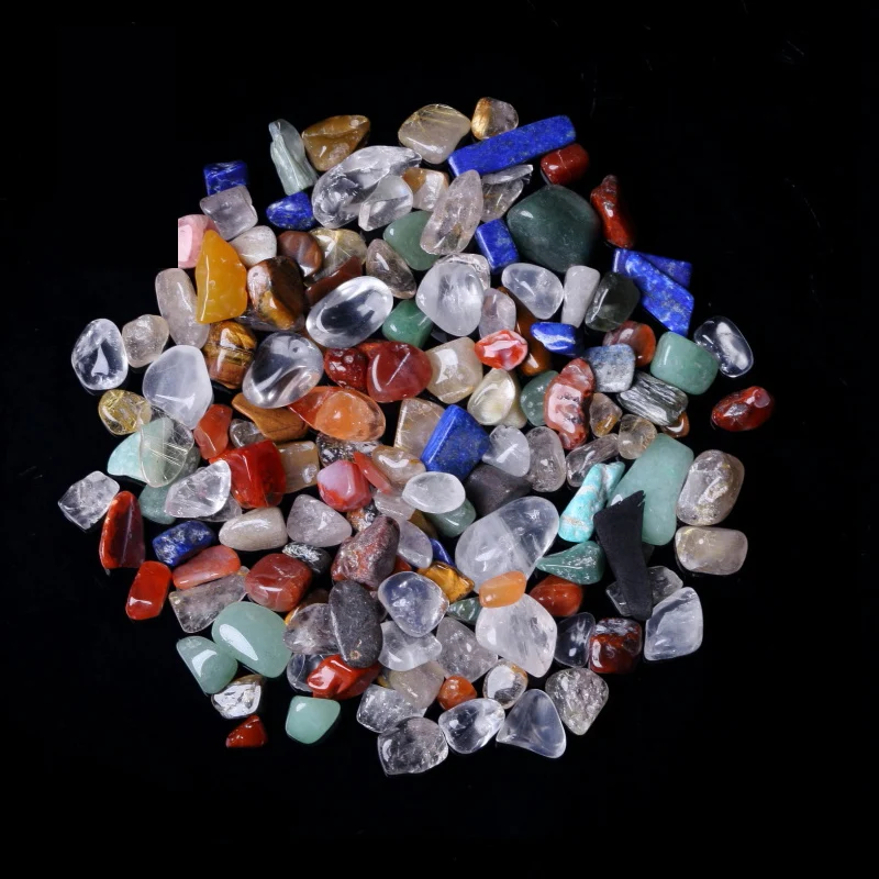 

50g/Lot Natural Mixed Colorful Quartz Crystal Stone Rock Gravel Specimen Healing Natural Quartz Stones and Crystals 3 size R1731