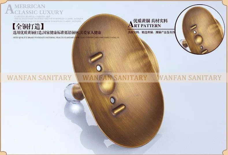 Мыльницы модные антикварные ретро настенные латунные мыльницы бронзовое покрытие мыльница держатель для мыла аксессуары для ванной комнаты 3705F