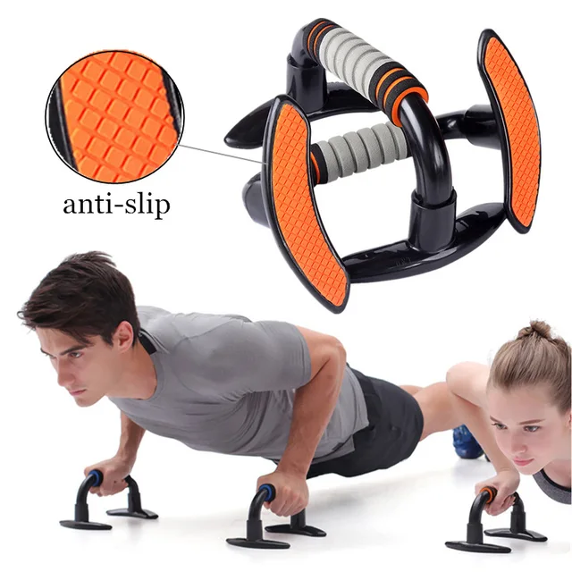 US $13.37 Body Building Push Up Stand Bar SkidResistant Exercise Power Fitness Chest Abdominal Muscle Traini